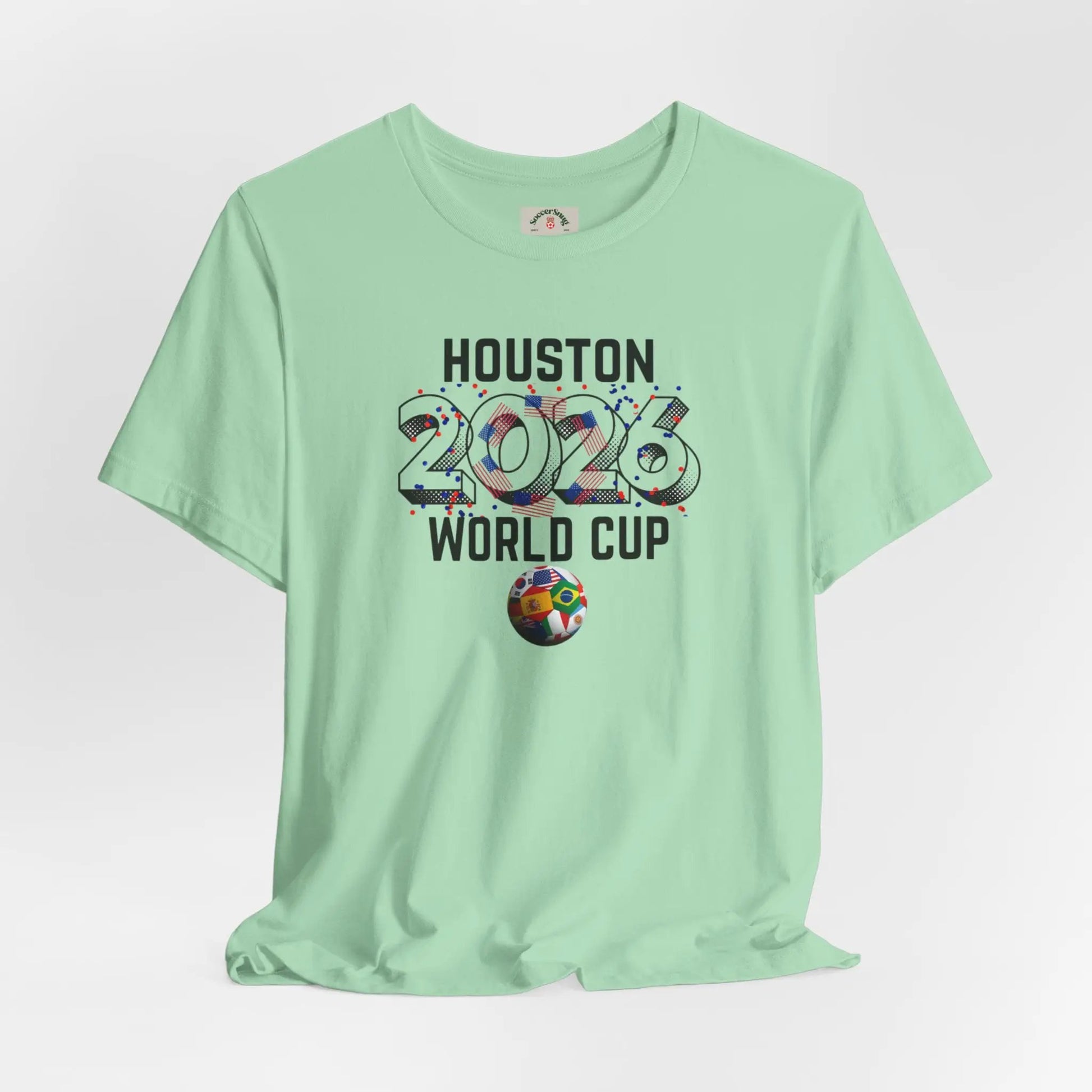 Houston World Cup 2026 Host Unisex Cotton Crew Tee by Printify