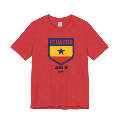 Ecuador World Cup 2026 Unisex Cotton Crew Tee by Printify