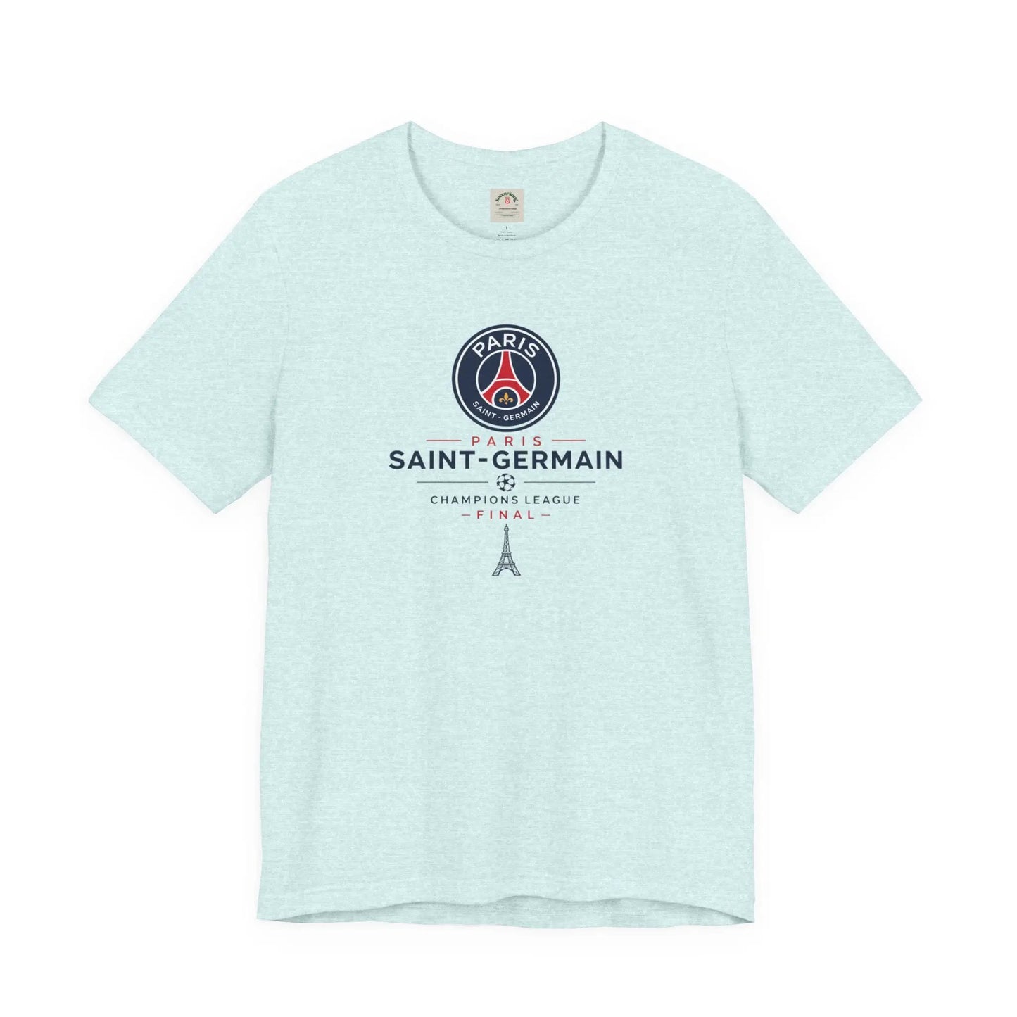 PSG Champions League Final Unisex Soccer Jersey Short Sleeve Tee by Printify