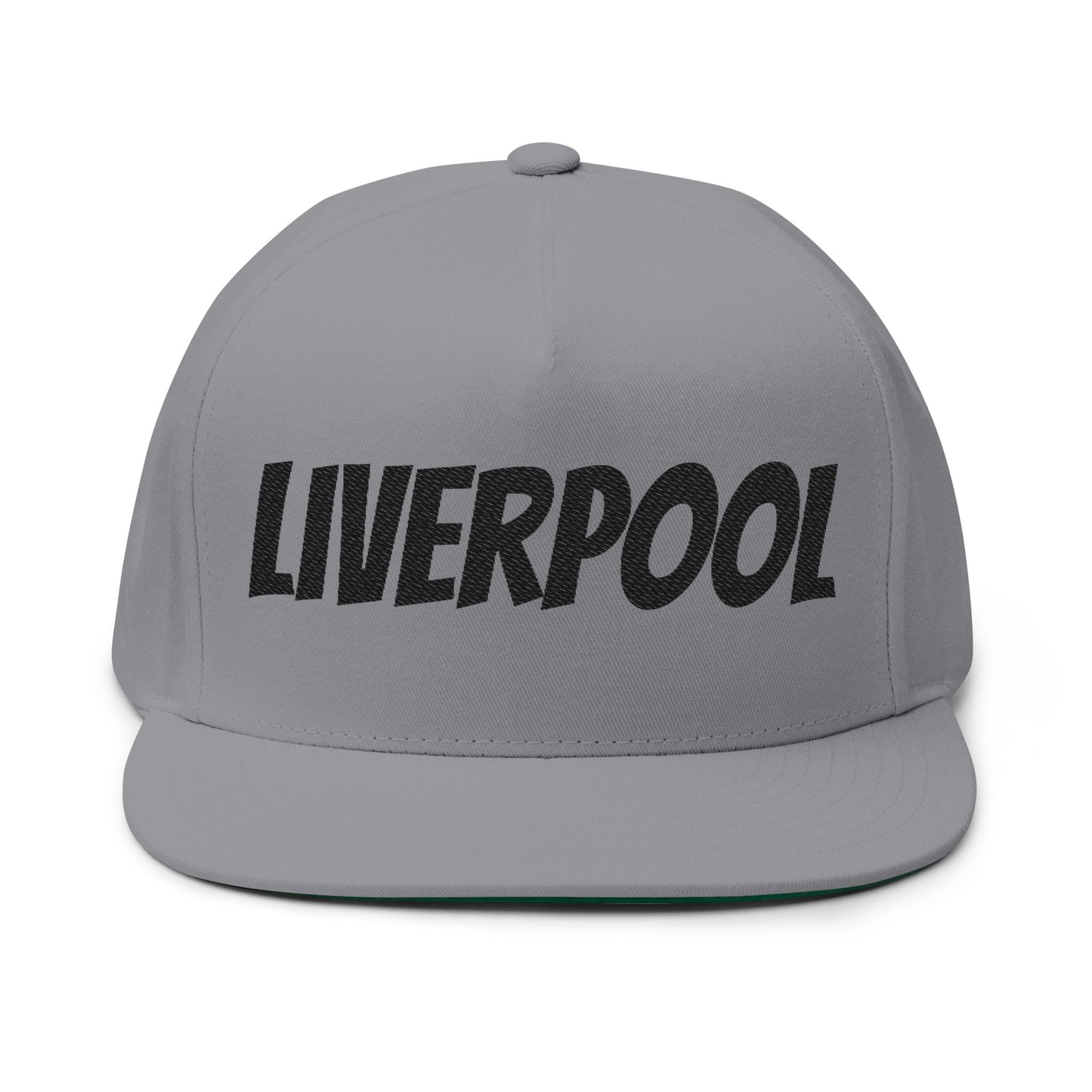 Liverpool Embroidered Flat Bill Cap — Bold Streetwear Snapback Hat