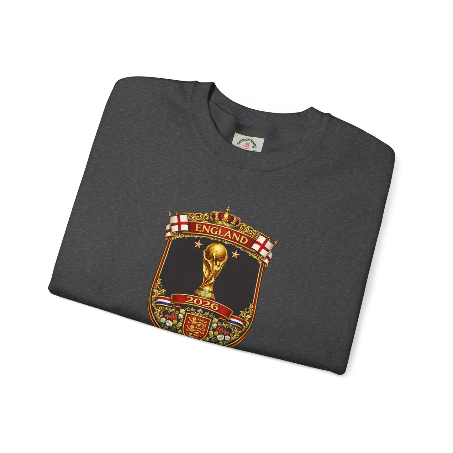 England World Cup Crewneck Sweatshirt by Printify