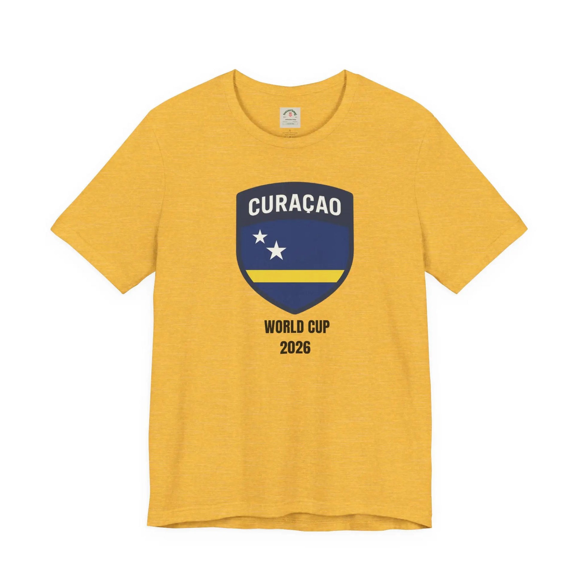 Curaçao World Cup 2026 Unisex Cotton Crew Tee by Printify