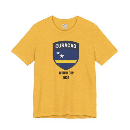 Curaçao World Cup 2026 Unisex Cotton Crew Tee by Printify