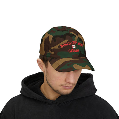 World Cup 2026 Canada Dad Cap — Canada Soccer Fan Baseball Hat