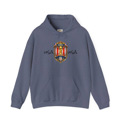 USA World Cup 2026 Hooded Sweatshirt by Printify