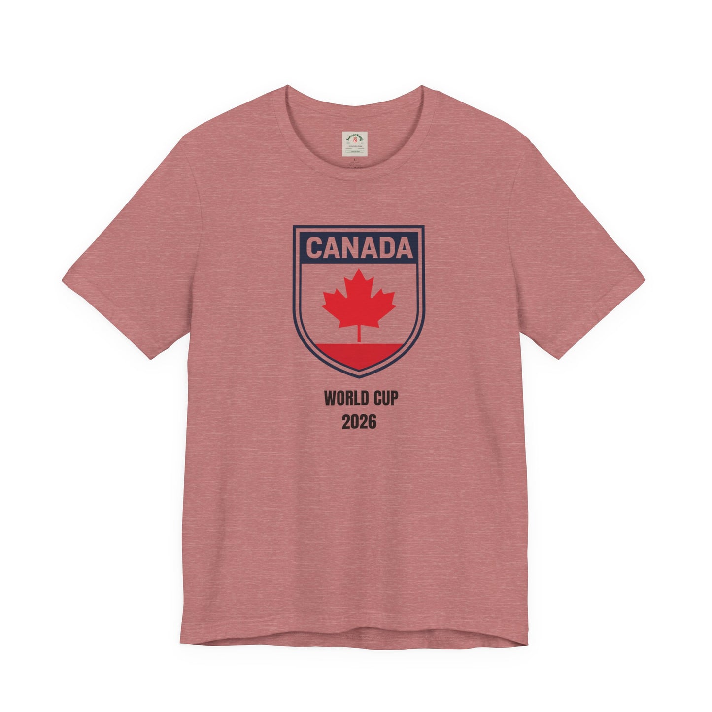 Canada World Cup 2026 Unisex Cotton Crew Tee