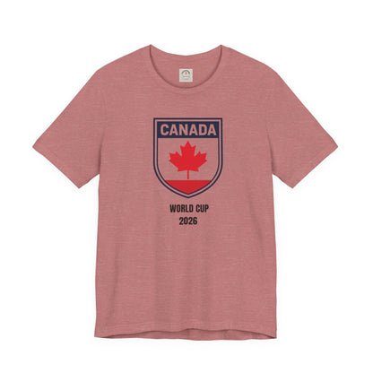 Canada World Cup 2026 Unisex Cotton Crew Tee