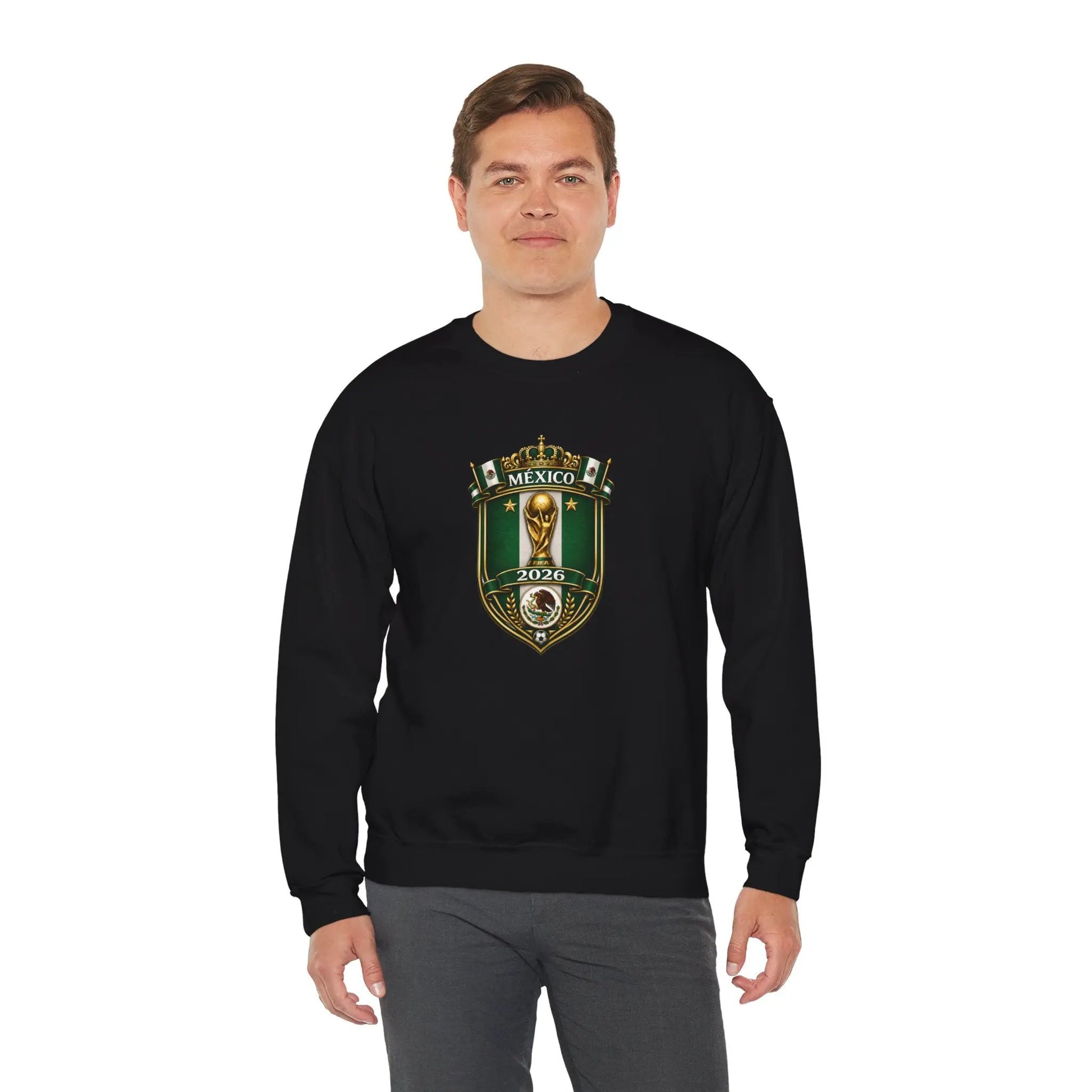 Mexico World Cup 2026 Crewneck Sweatshirt by Printify