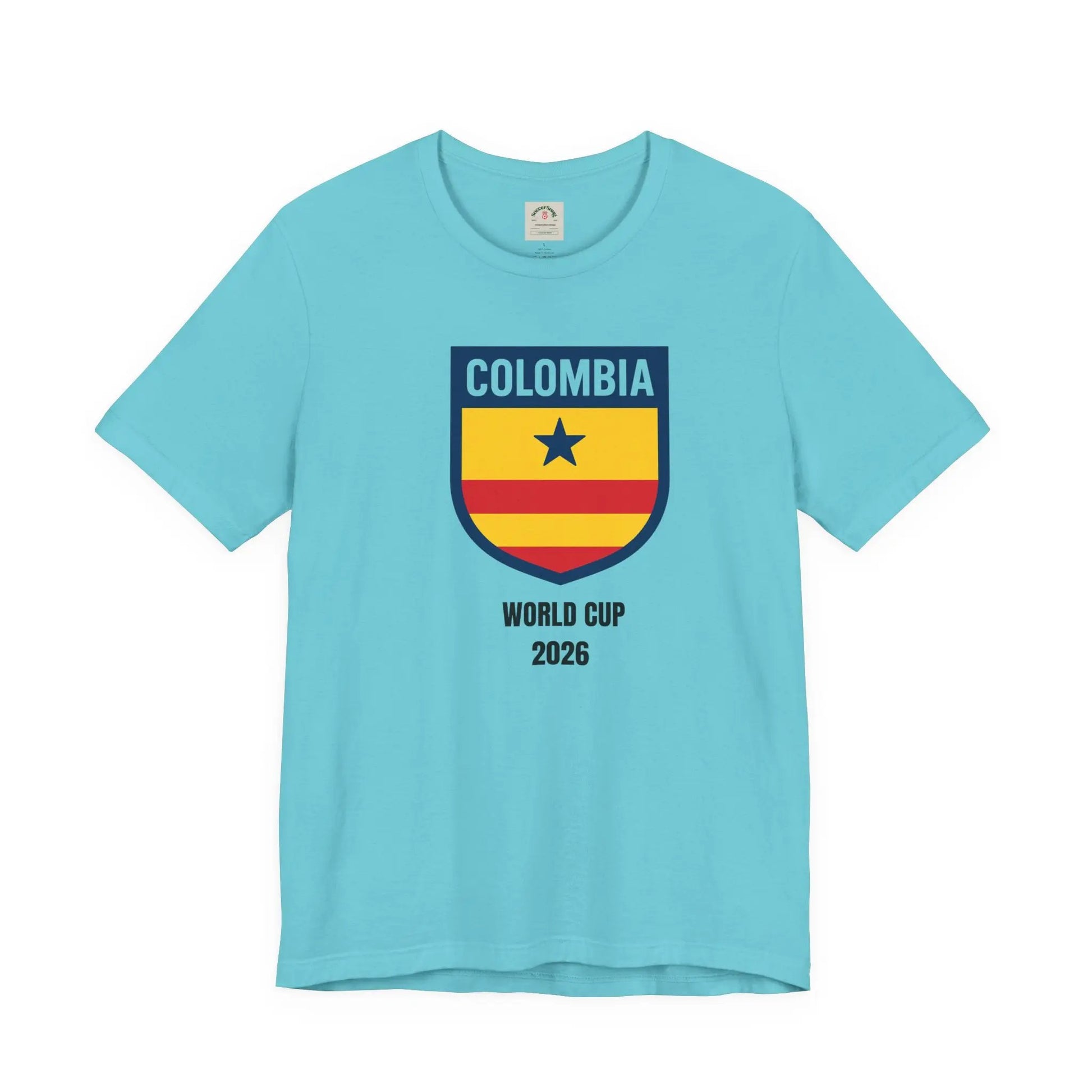 Columbia World Cup 2026 Unisex Cotton Crew Tee by Printify