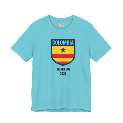 Columbia World Cup 2026 Unisex Cotton Crew Tee by Printify