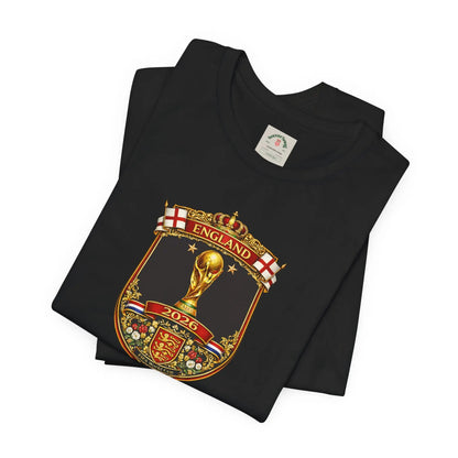 England World Cup 2026 Unisex Cotton Crew Tee by Printify