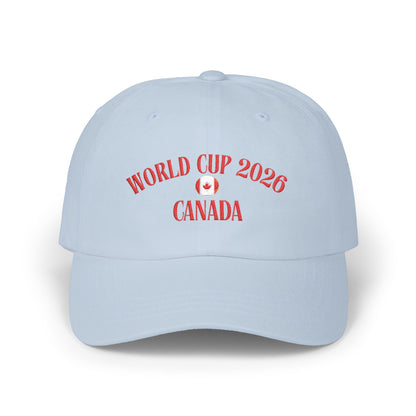 World Cup 2026 Canada Dad Cap — Canada Soccer Fan Baseball Hat