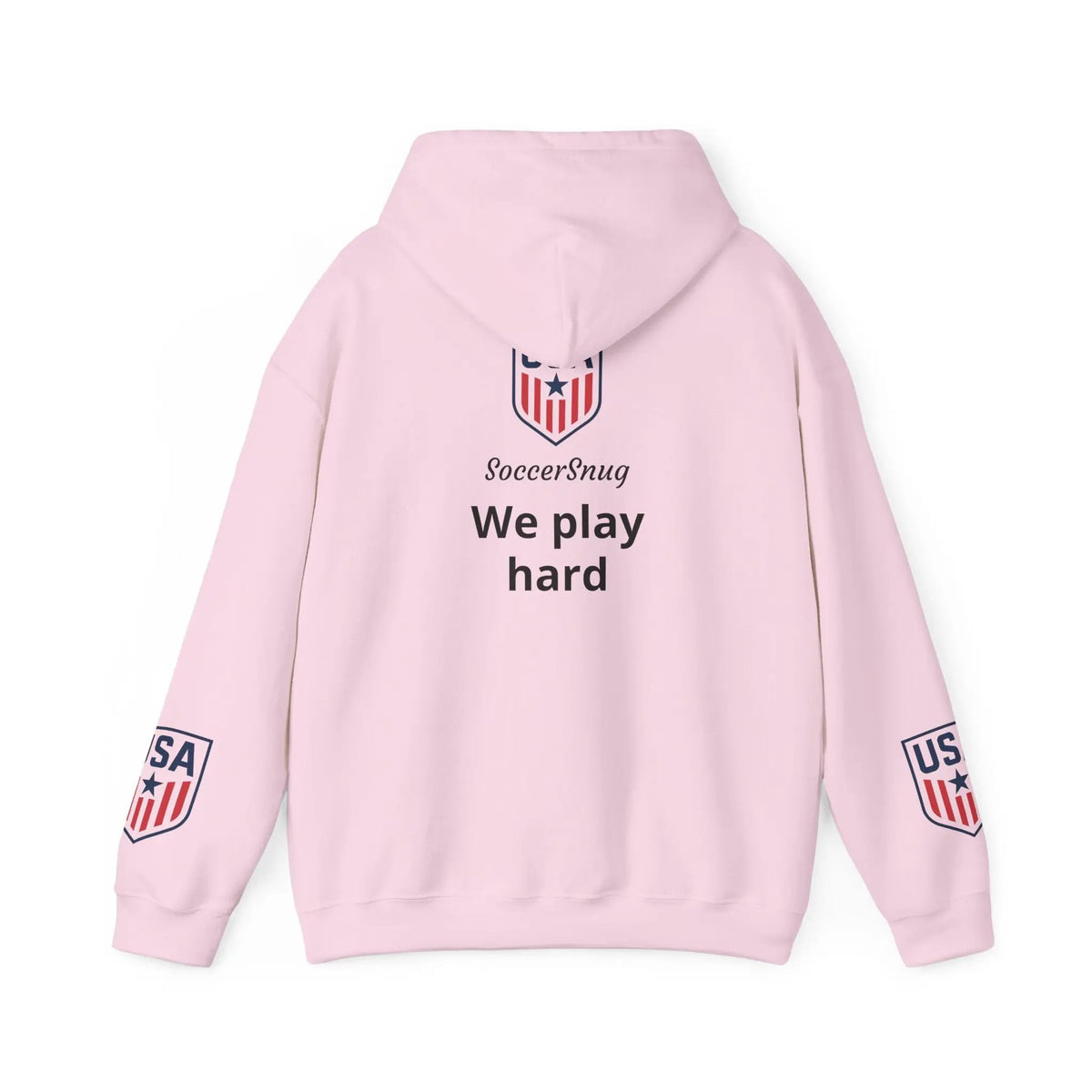 Customizable - SoccerSnug Heavy Blend Hoodie Unisex With Front Pocket Drawcord by Printify