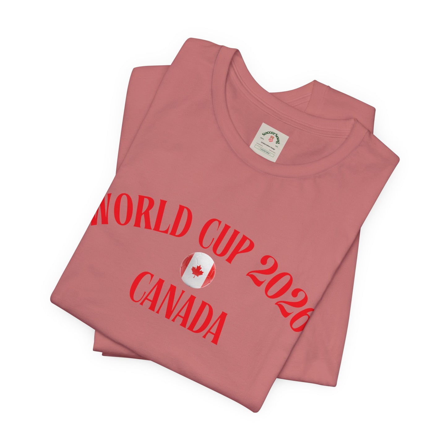 World Cup 2026 Canada T-Shirt — Canadian Soccer Fan Tee