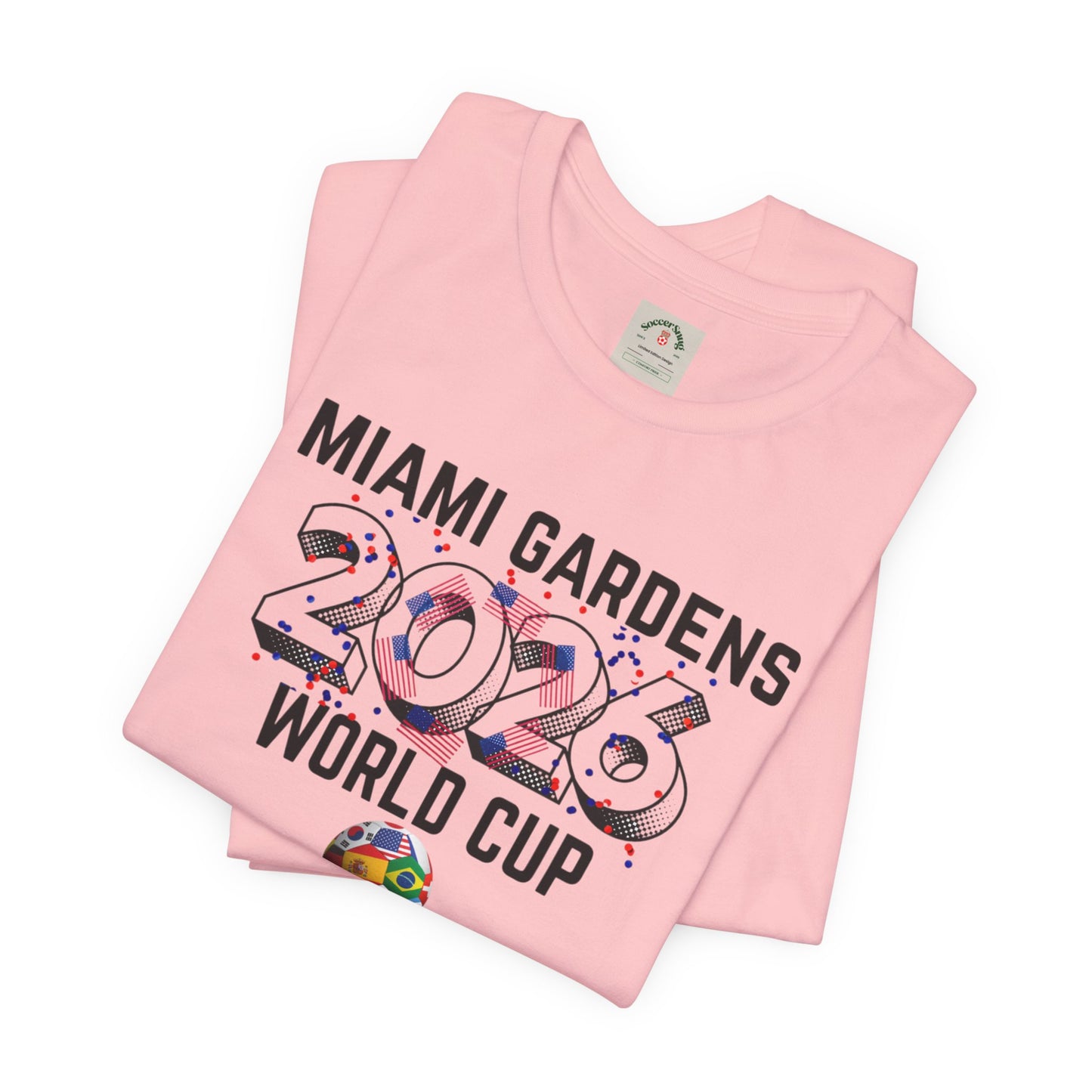 Miami Gardens World Cup Unisex Cotton Crew Tee