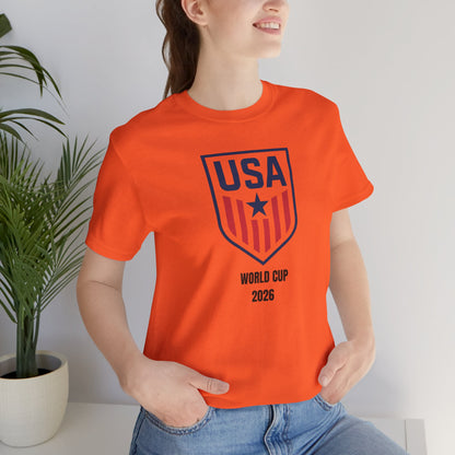 USA World Cup 2026 Unisex Cotton Crew Tee
