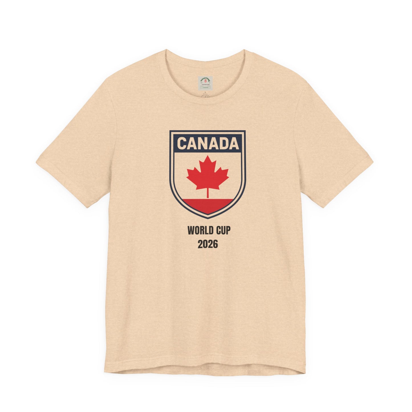 Canada World Cup 2026 Unisex Cotton Crew Tee
