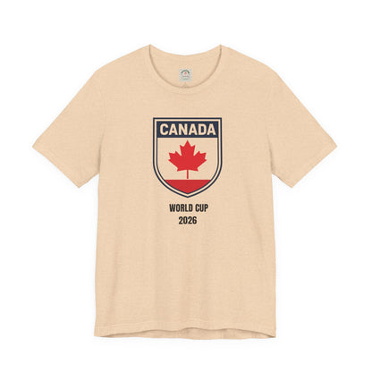Canada World Cup 2026 Unisex Cotton Crew Tee