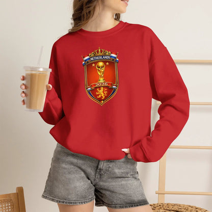 Netherlands 2026 World Cup Crest Crewneck by Printify