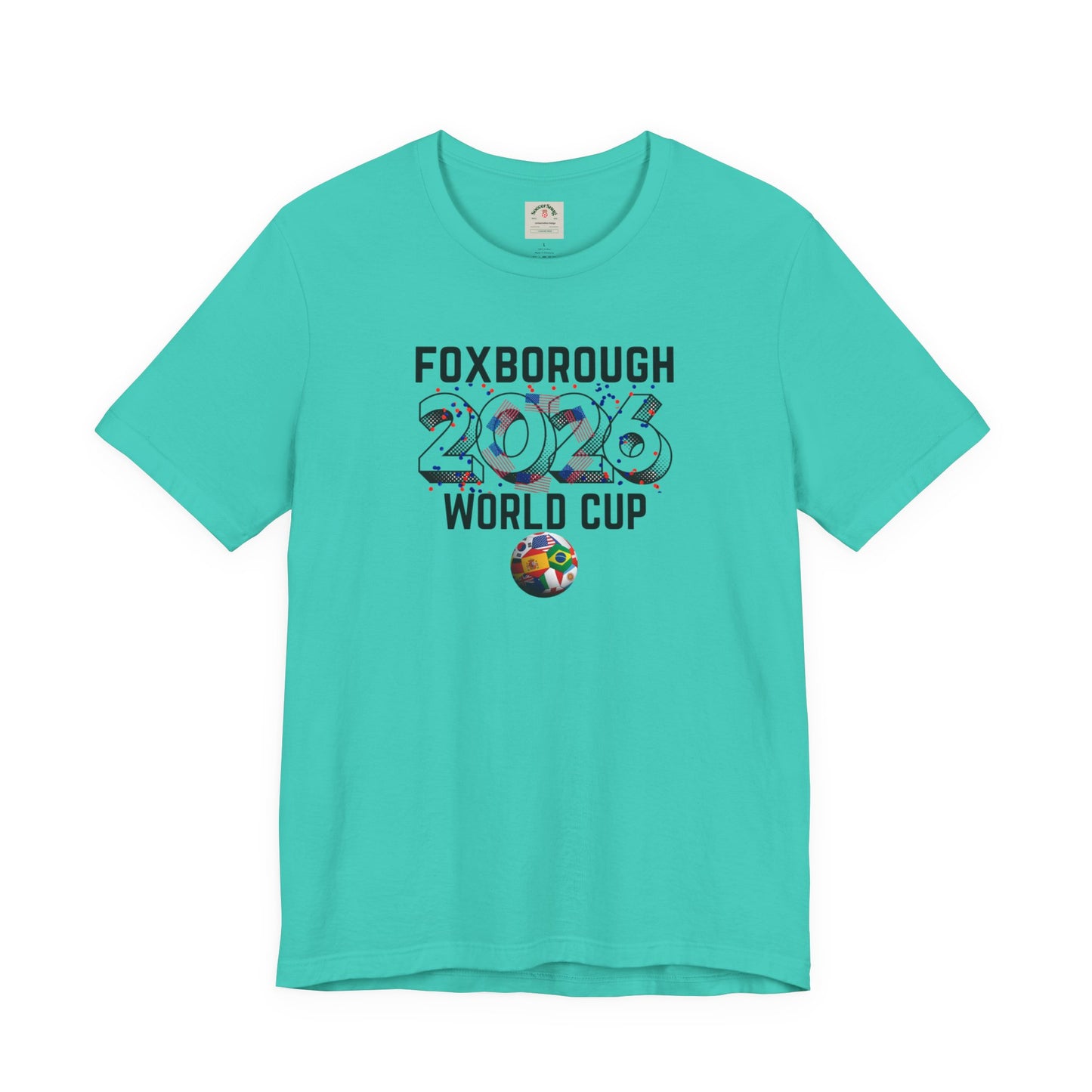 Fox Borough World Cup 2026 Host Unisex Cotton Crew Tee