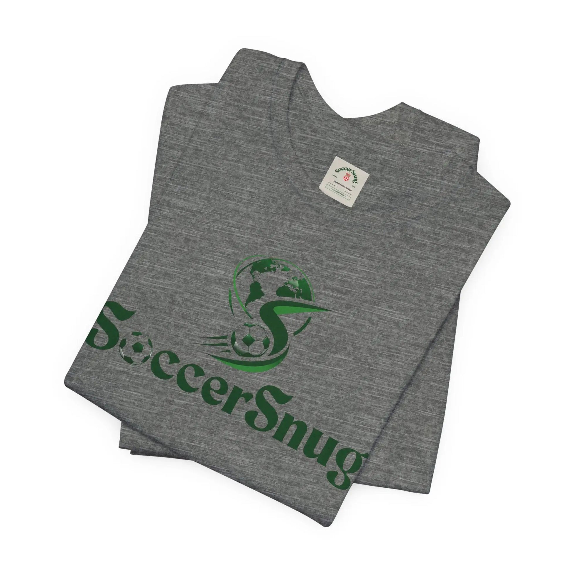 SoccerSnug Unisex Soccer Short Sleeve Tee by Printify