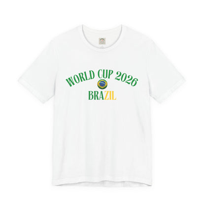 World Cup 2026 Brazil Tee – Brazil Soccer Fan T-Shirt