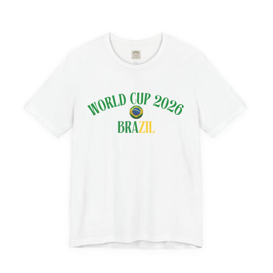 World Cup 2026 Brazil Tee – Brazil Soccer Fan T-Shirt