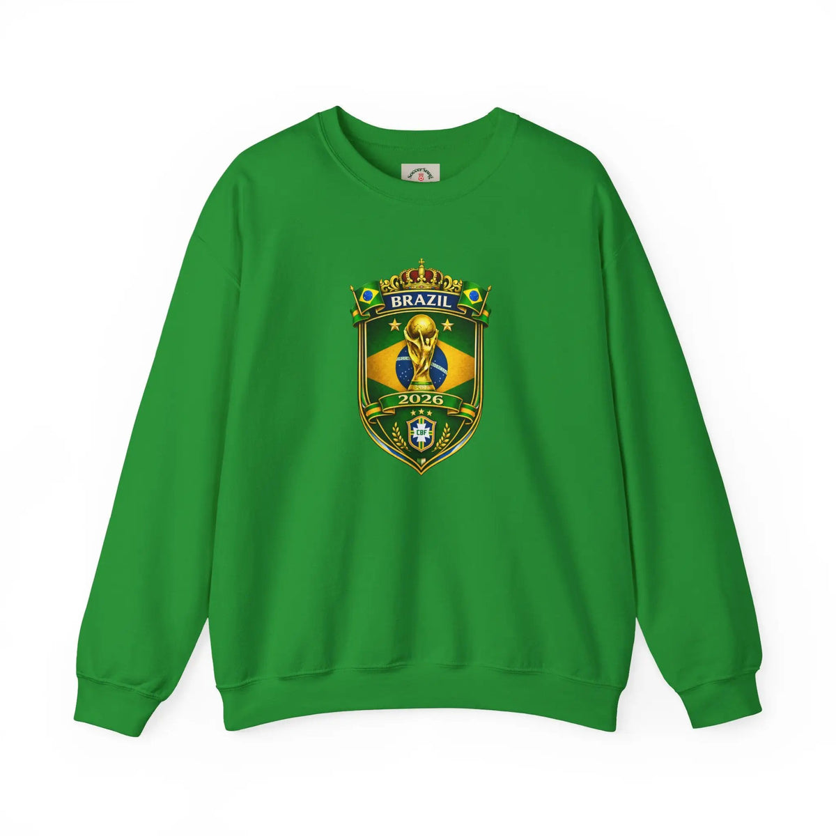 Brazil World Cup 2026 Crewneck Sweatshirt by Printify