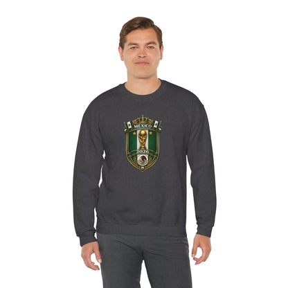 Mexico World Cup 2026 Crewneck Sweatshirt by Printify