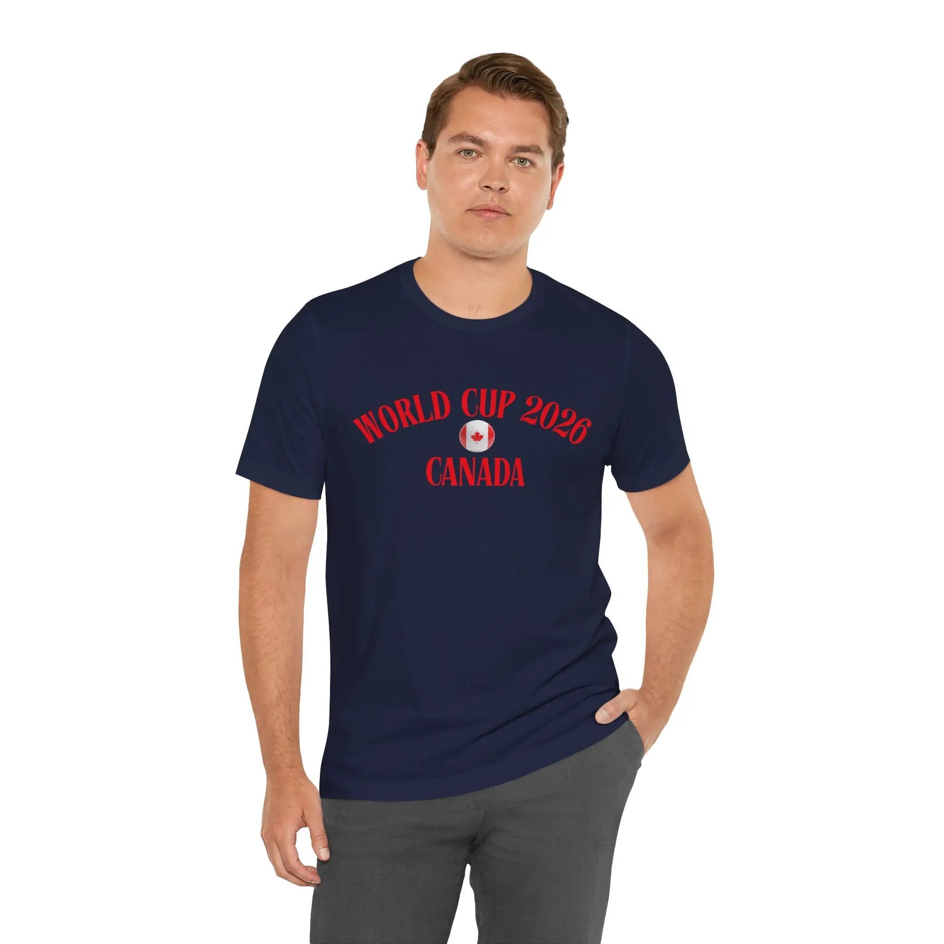 World Cup 2026 Canada T-Shirt — Canadian Soccer Fan Tee by Printify