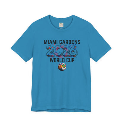 Miami Gardens World Cup Unisex Cotton Crew Tee