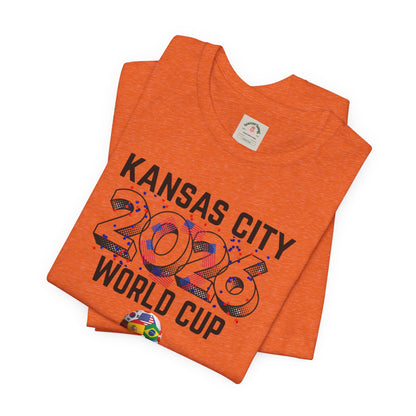 Kansas City 2026 World Cup T-Shirt — Soccer Fan Tee