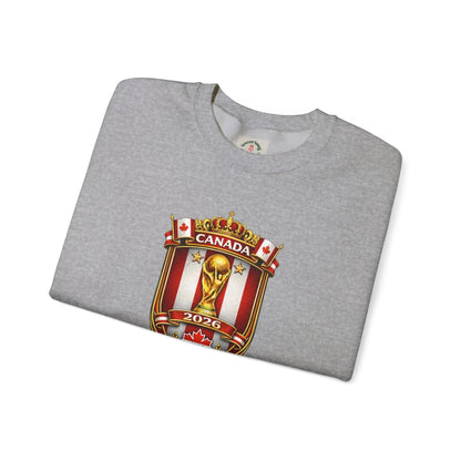 Canada World Cup 2026 Crewneck Sweatshirt by Printify