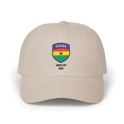 Ghana World Cup 2026 Classic Dad Cap Cotton Breathable Unstructured Fit by Printify