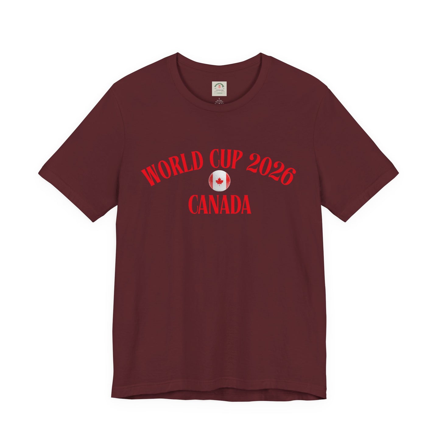 World Cup 2026 Canada T-Shirt — Canadian Soccer Fan Tee