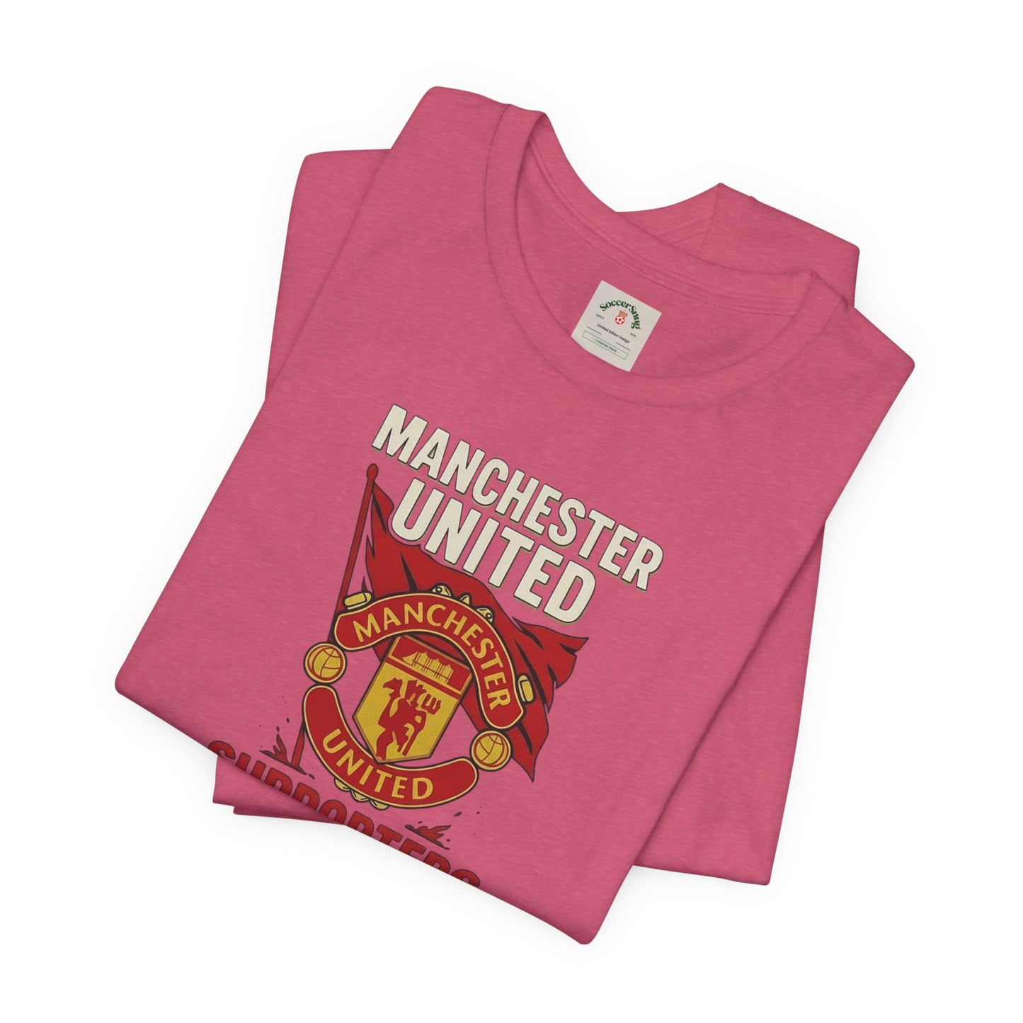 Manchester United Unisex Cotton Crew Tee
