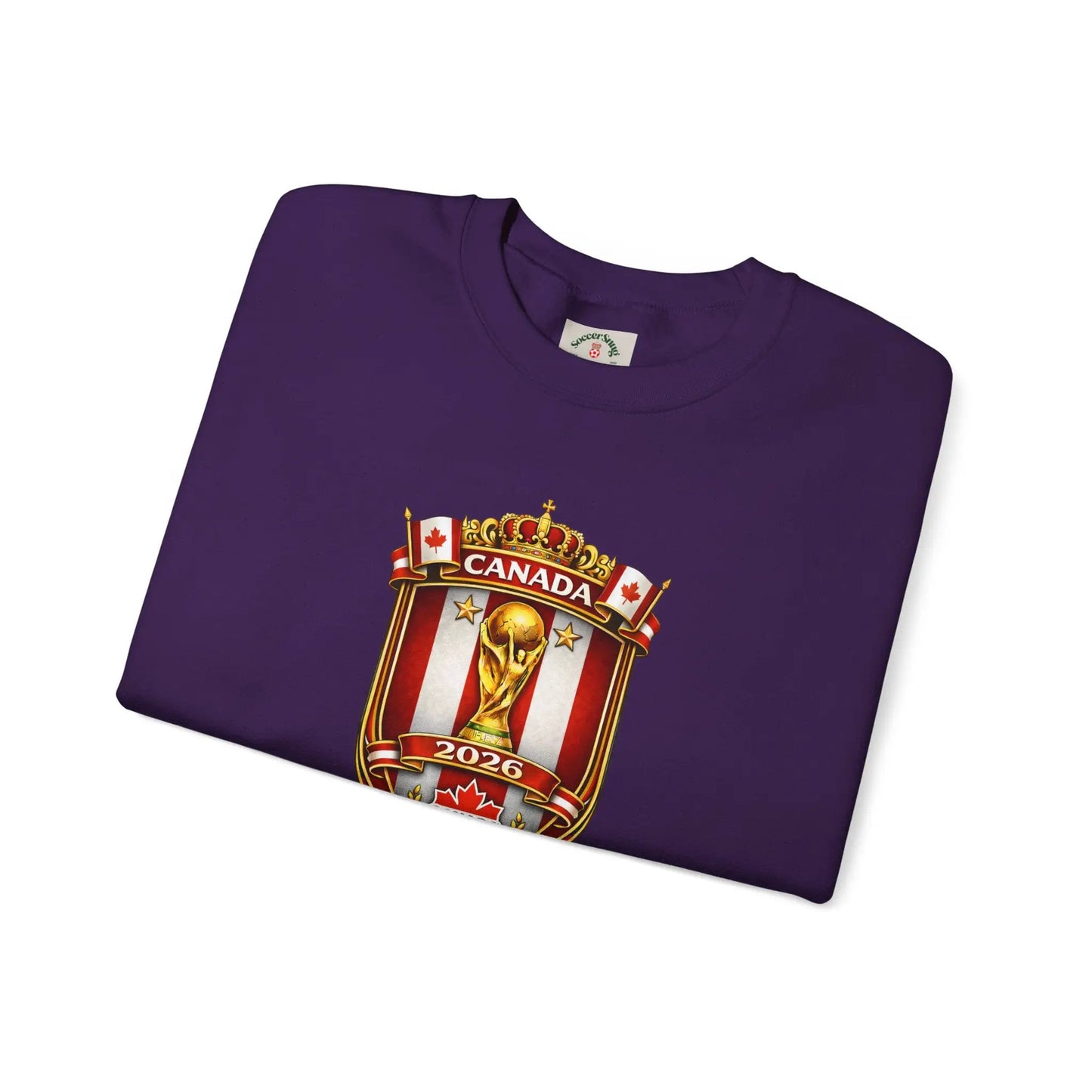 Canada World Cup 2026 Crewneck Sweatshirt by Printify