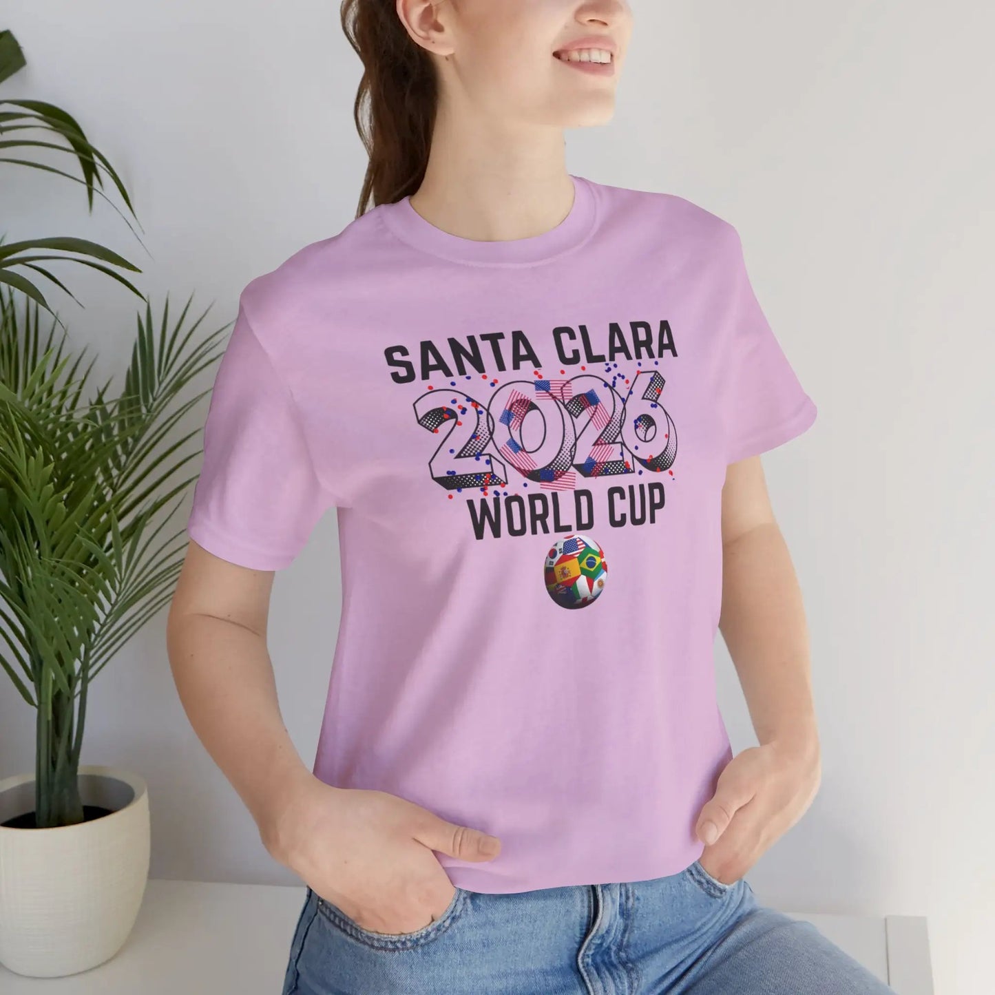 Santa Clare World Cup 2026 Unisex Cotton Crew Tee by Printify