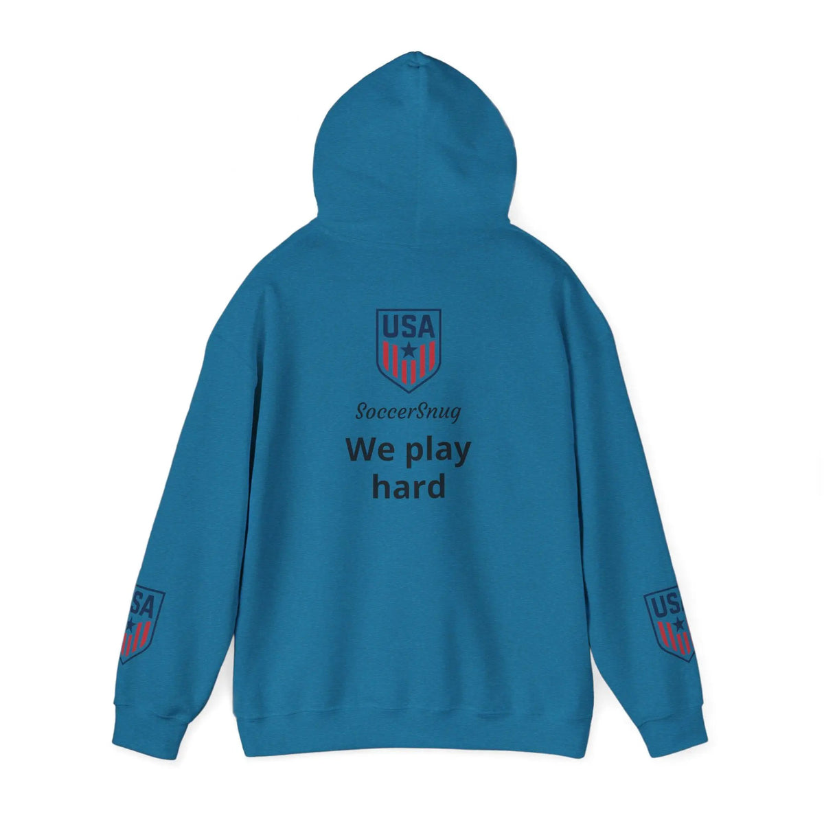 Customizable - SoccerSnug Heavy Blend Hoodie Unisex With Front Pocket Drawcord by Printify