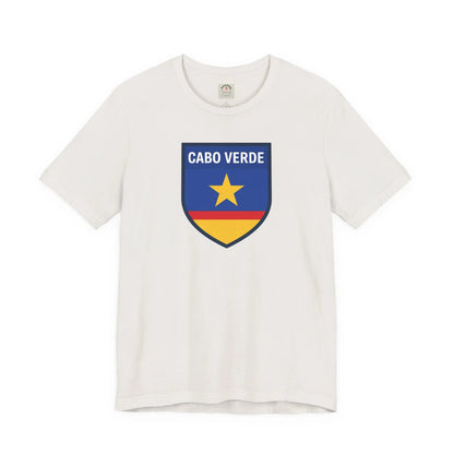 Cabo Verde Shield T‑Shirt — Cape Verde Pride Travel Tee by Printify