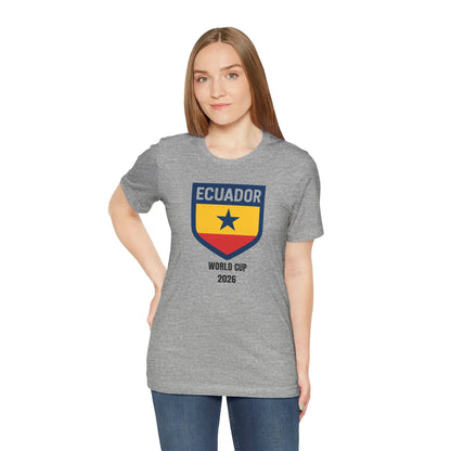Ecuador World Cup 2026 Unisex Cotton Crew Tee by Printify