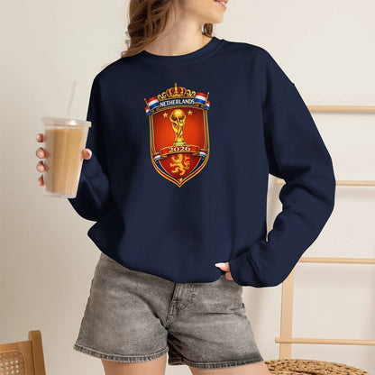 Netherlands 2026 World Cup Crest Crewneck by Printify