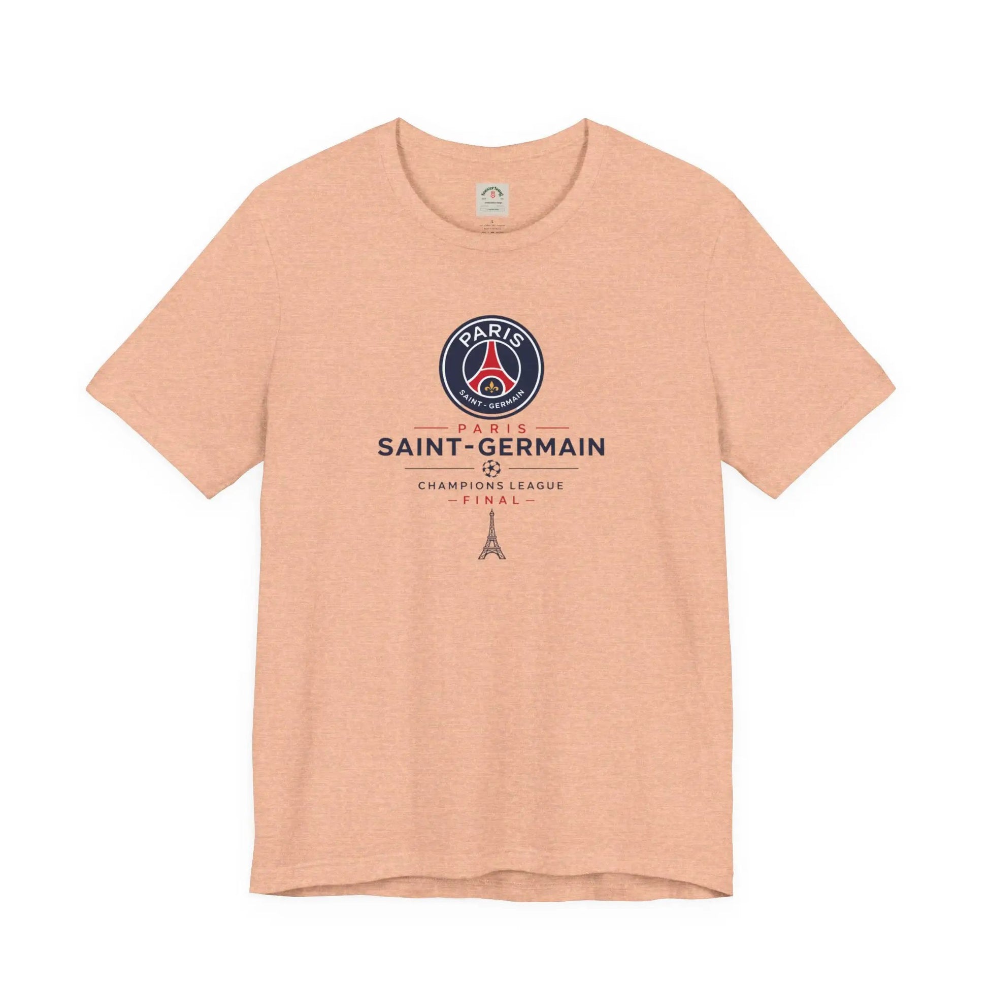 PSG Champions League Final Unisex Soccer Jersey Short Sleeve Tee by Printify