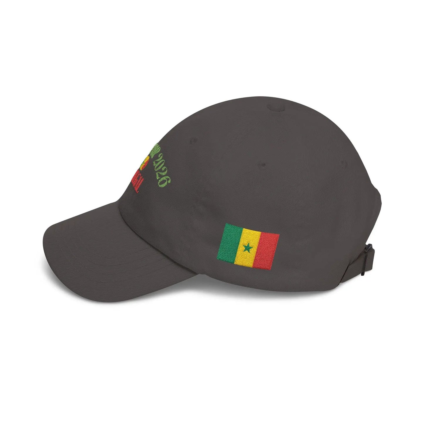 Senegal World Cup 2022 Dad Cap — Embroidered Football Fan Hat by Printify