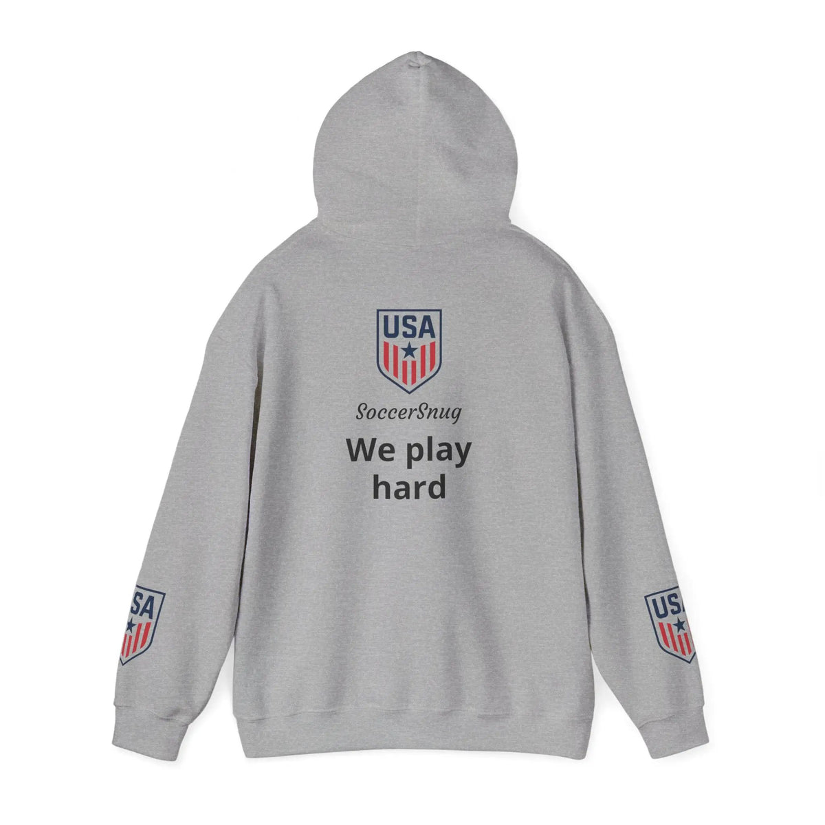 Customizable - SoccerSnug Heavy Blend Hoodie Unisex With Front Pocket Drawcord by Printify