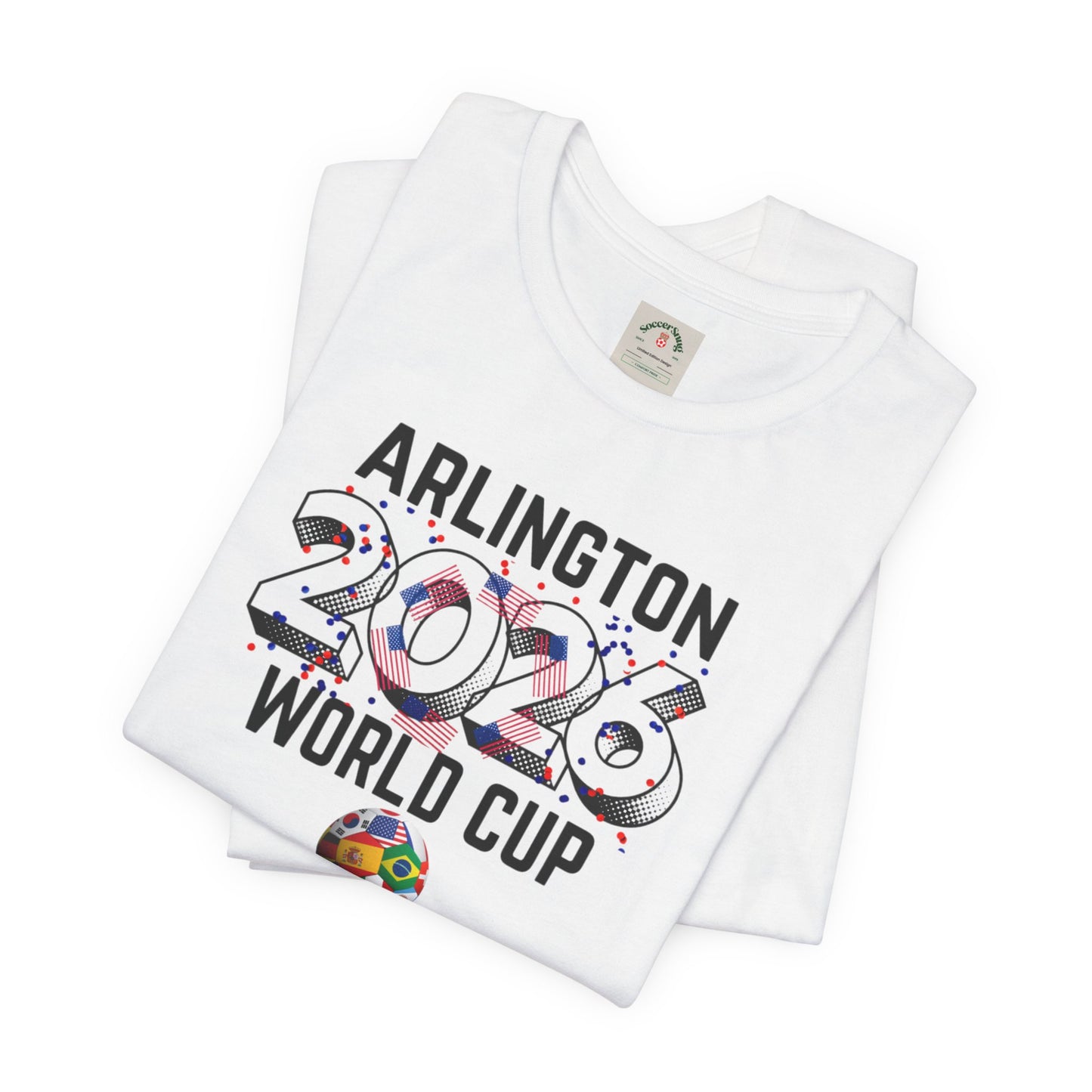 Arlington 2026 World Cup Soccer Tee — Commemorative Fan T‑Shirt