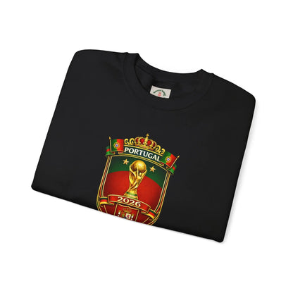Portugal World Cup 2022 Crest Sweatshirt by Printify