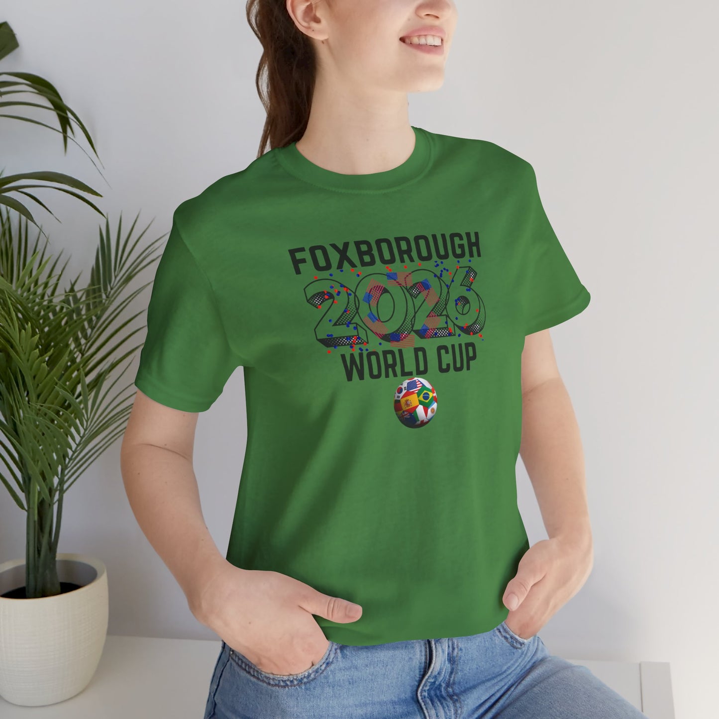Fox Borough World Cup 2026 Host Unisex Cotton Crew Tee