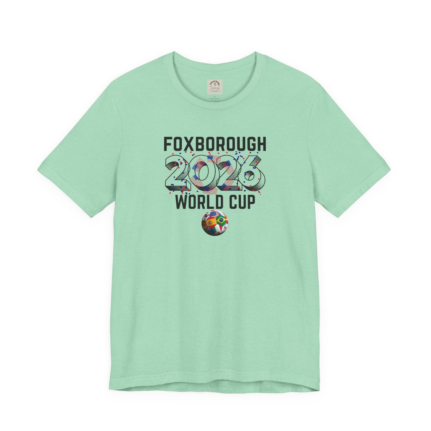 Fox Borough World Cup 2026 Host Unisex Cotton Crew Tee