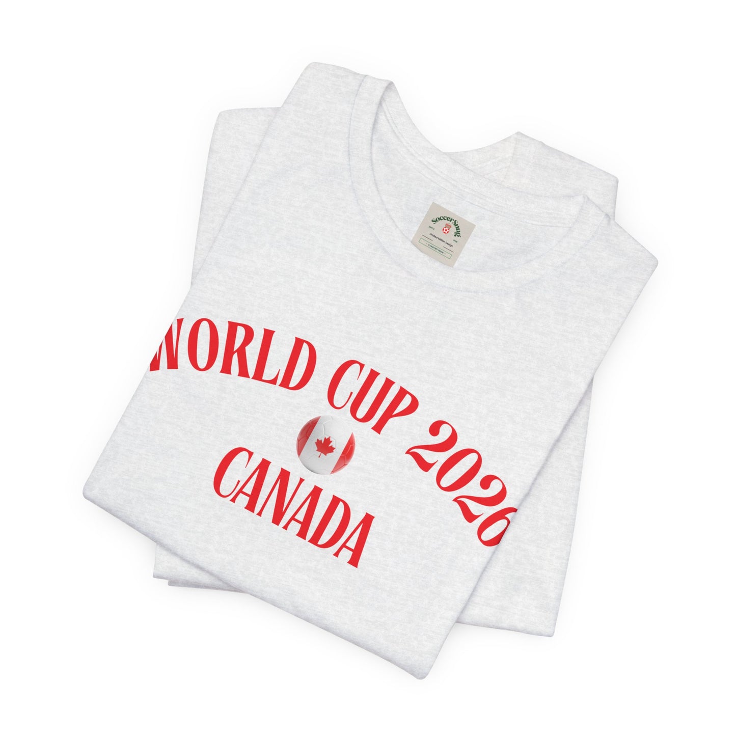 World Cup 2026 Canada T-Shirt — Canadian Soccer Fan Tee